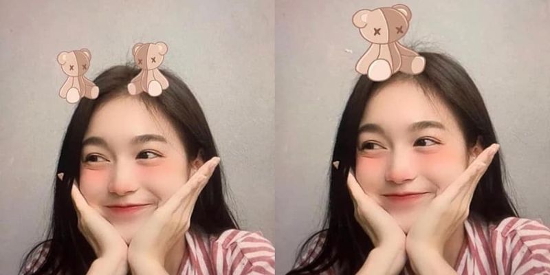 Ảnh gái xinh có filter instagram