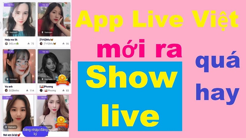 app show kiếm tiền