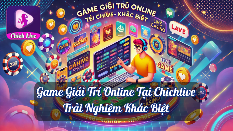 Game Giải Trí Online Tại Chichlive - Trải Nghiệm Khác Biệt